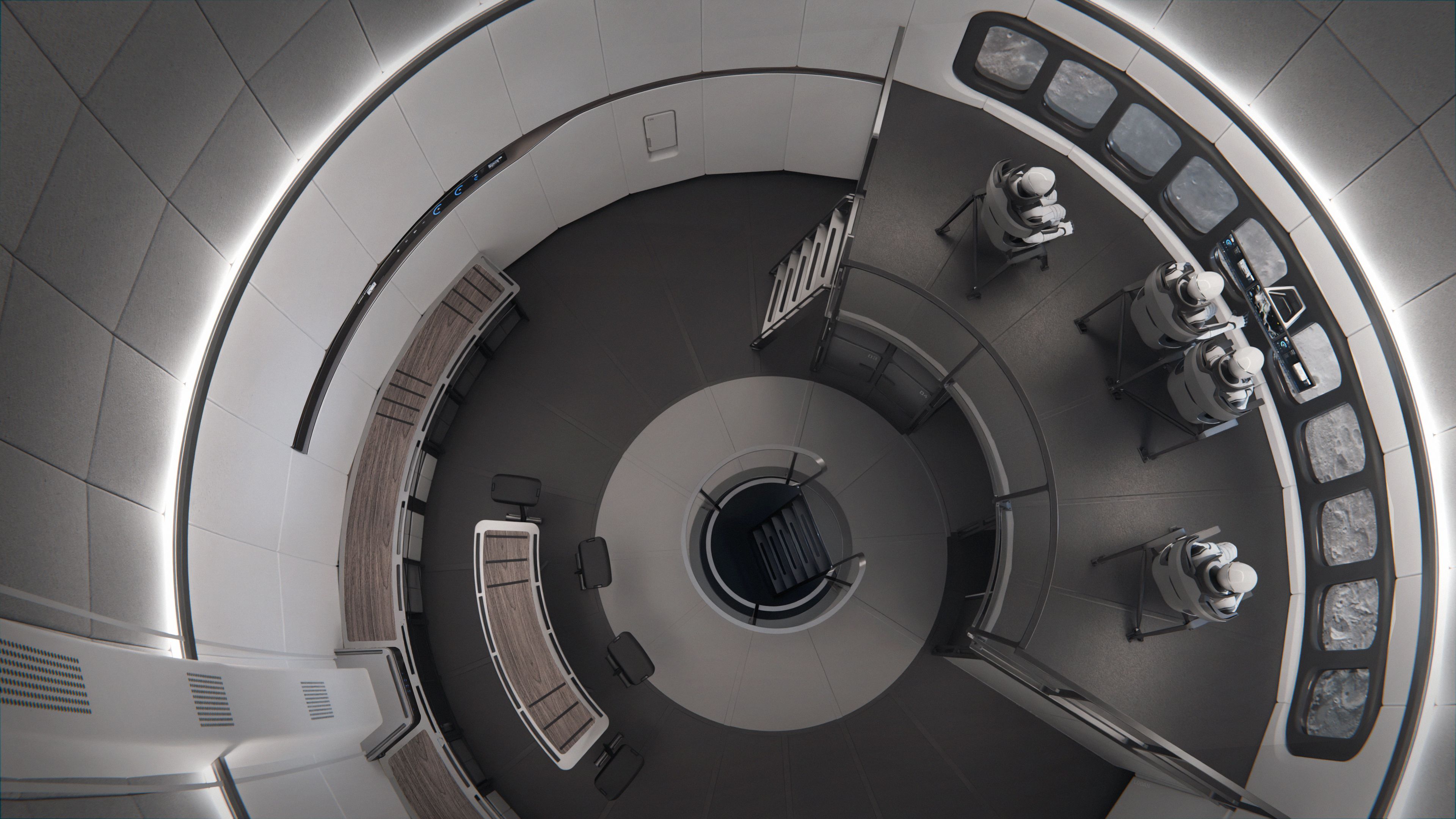 SpaceX - Starship Crew Displays UI/UX